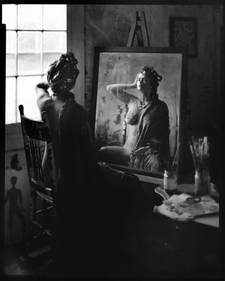 Len Prince, Jessie Mann as Frida Kahlo (Plate 67), Virginia, 2004