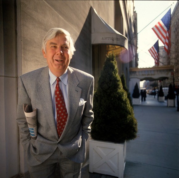 Harry Benson, John Fairchild, New York, 1988
