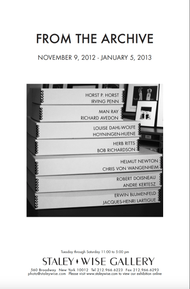 From the Archives, Exhibition Invitation