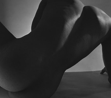 Horst P. Horst, Male Nude, Back Study, New York, 1952