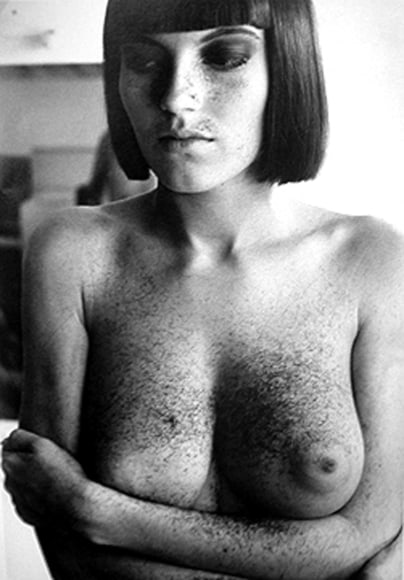 Helmut Newton, Arielle After Haircut, Paris, 1982