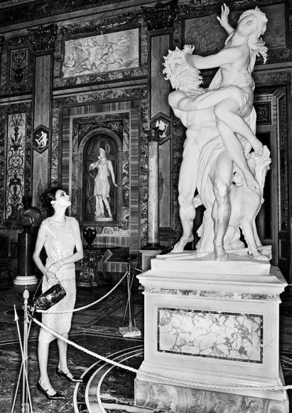Stephanie Pfriender-Stylander, Bernini: Caroline Benezet, Borghese Gallery, Rome, Condé Nast Traveler, 1998