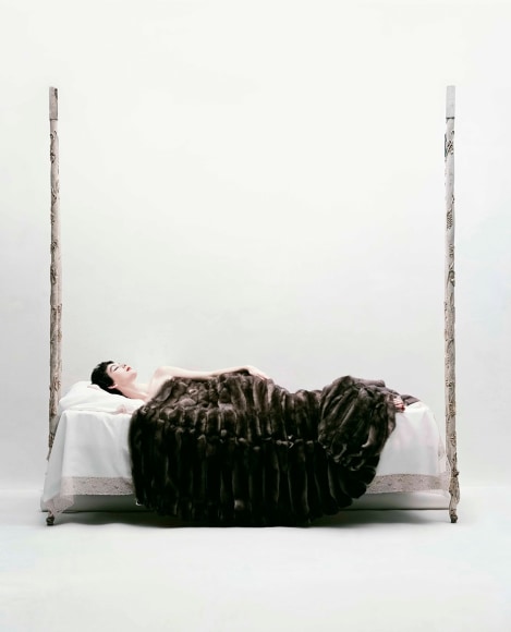 William Helburn, Dovima Under a Fur, Corday, 1958