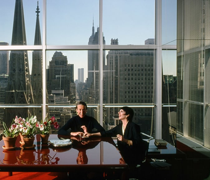 Harry Benson, Halston & Liza Minnelli, New York, 1978