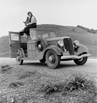 Photographer Unknown, Dorothea Lange, circa 1935