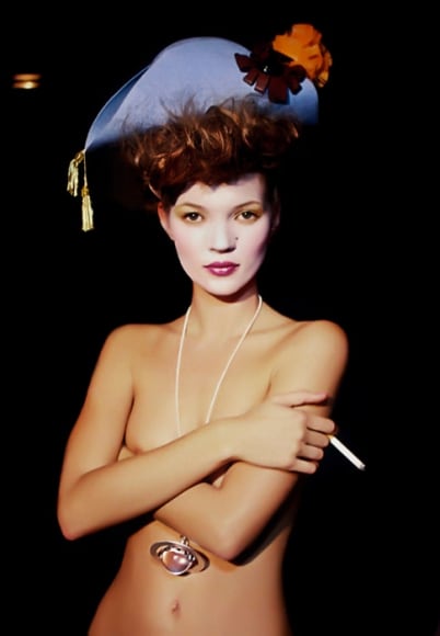 Harry Benson, Kate Moss, Paris, 1993