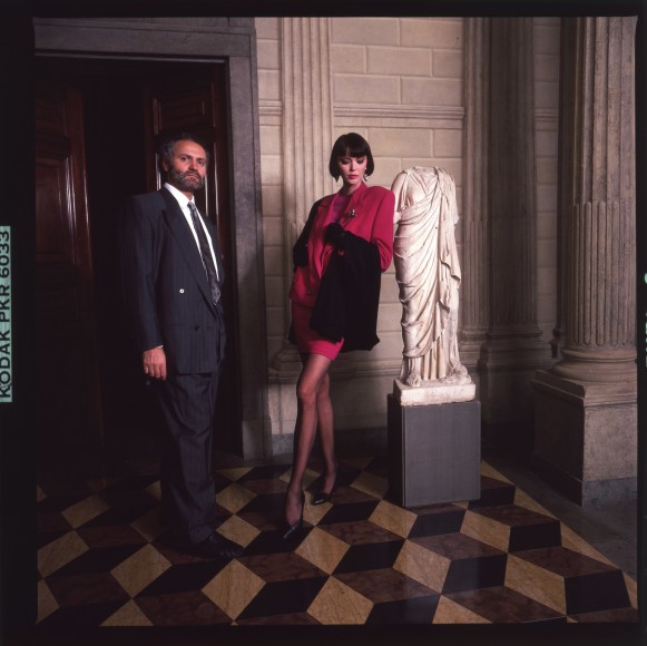 Harry Benson, Versace, Milan, 1987