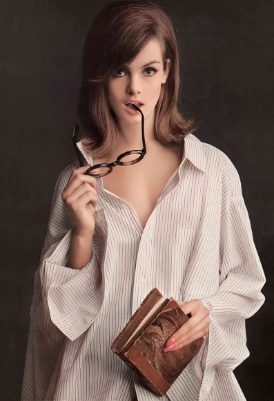 William Helburn, Jean Shrimpton Unbuttoned, Lady Van Heusen, 1964
