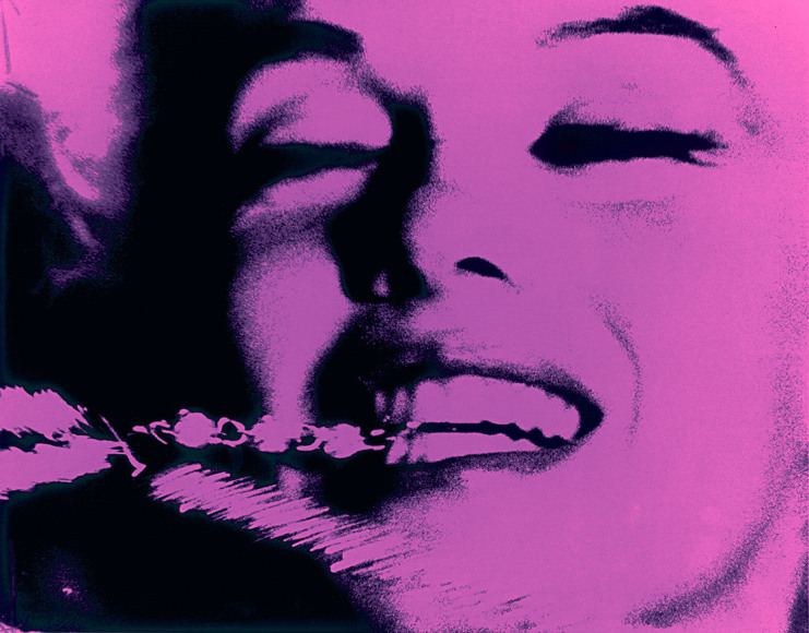 Bert Stern Marilyn Monroe, “The Last Sitting”, Necklace, Violet Tint