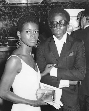 Ron Galella, Cicely Tyson and Miles Davis, Cheetah Club, New York, 1968