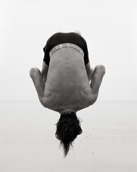 Herb Ritts, Backflip, Paradise Cove, 1987
