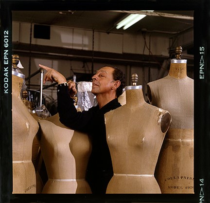 Harry Benson, James Galanos, Los Angeles, 1985