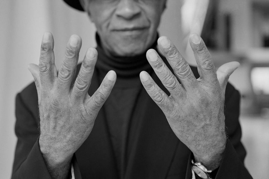 Arthur Elgort, Max Roach, 1998
