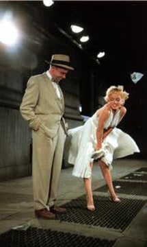 Sam Shaw, Marilyn Monroe and Tom Ewell, Hollywood, 1955