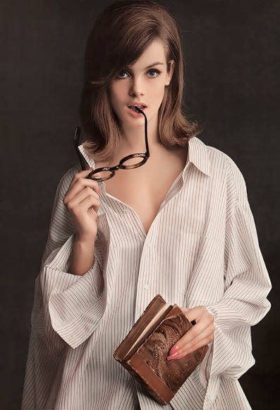William Helburn, Jean Shrimpton Unbuttoned, Lady Van Heusen, 1964