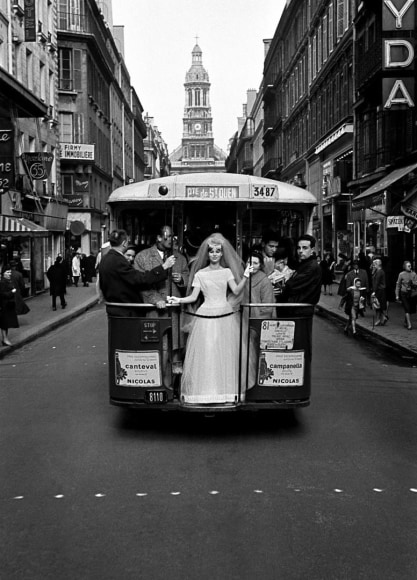 Frank Horvat, Paris Bride, British Vogue, 1961