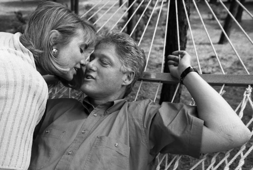 Harry Benson, Bill and Hillary Clinton, Little Rock, Arkansas, 1992