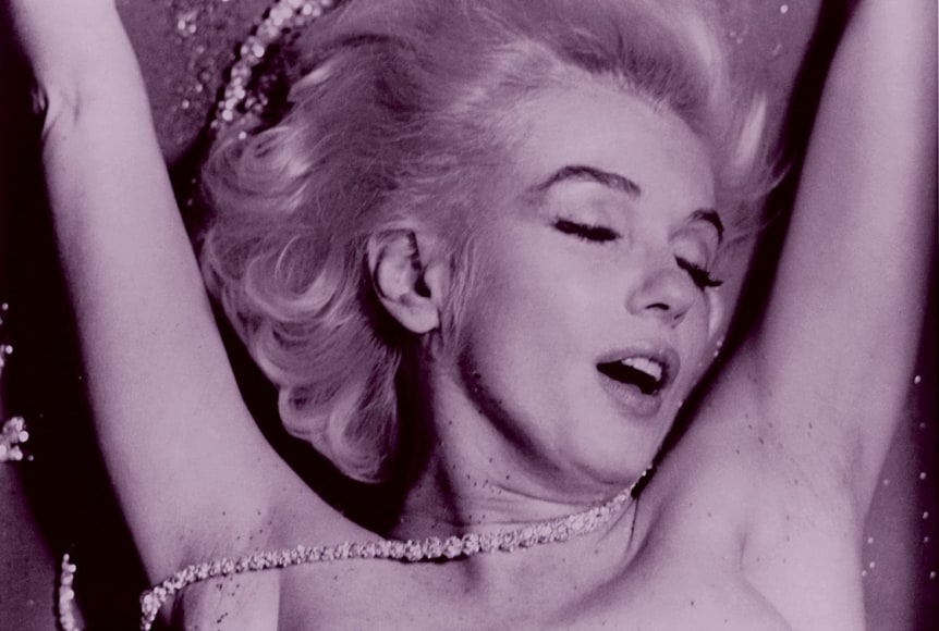 Bert Stern Marilyn Monroe, “The Last Sitting”, With Diamonds, Violet Tint