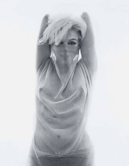 Bert Stern Marilyn Monroe, “The Last Sitting”, Sheer Scarf in Front