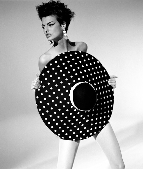 Arthur Elgort, Linda Evangelista, VOGUE Paris, 1989