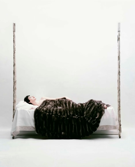 William Helburn, Dovima Under a Fur, Corday, 1958