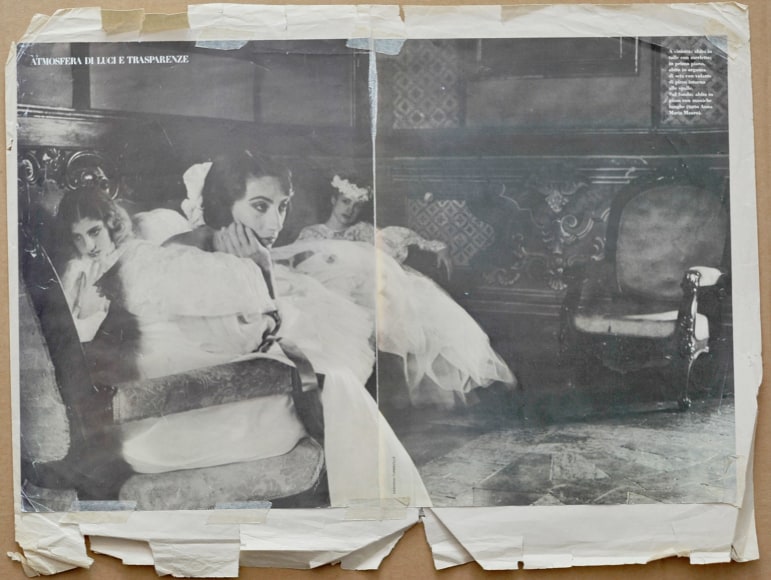 Deborah Turbeville, Anh Duong, Alejandra, and Agathe, VOGUE Sposa, Catania, Sicily, 1985