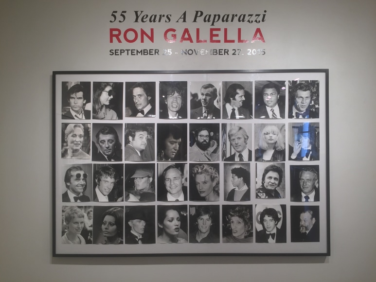 Ron Galella, Exhibition View