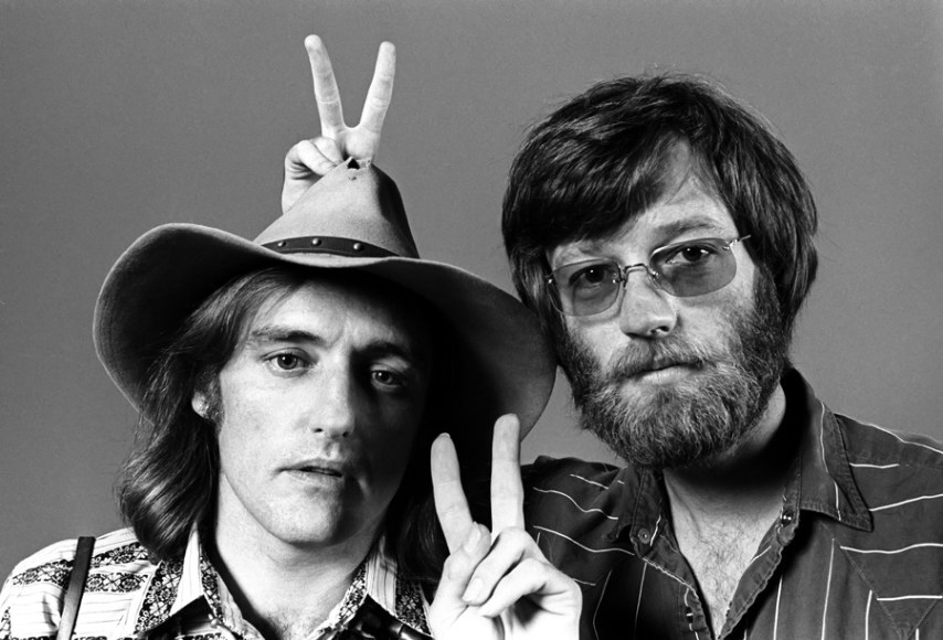 Harry Benson, Easy Rider: Dennis Hopper and Peter Fonda, 1969