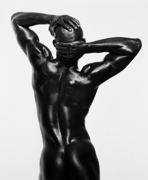 Herb Ritts, Djimon (Three Quarter Nude), Back View, Hollywood 1989
