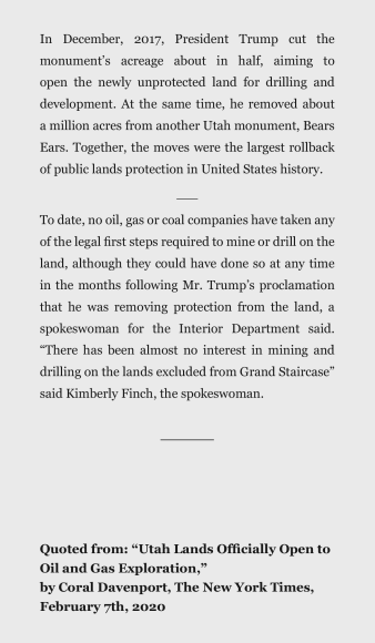 Passage from The New York Times