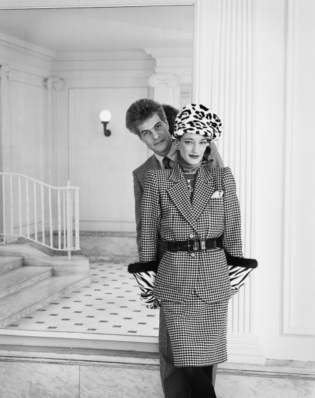 Priscilla Rattazzi, Loulou de la Falaise and Thadee Klossowki, New York, 1983