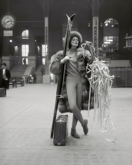 William Helburn, Ticker Tape, Linda Harper, Penn Station, ca. 1958