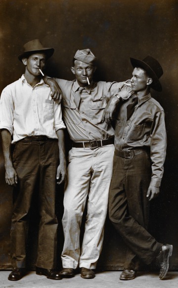 Disfarmer, Three young men 