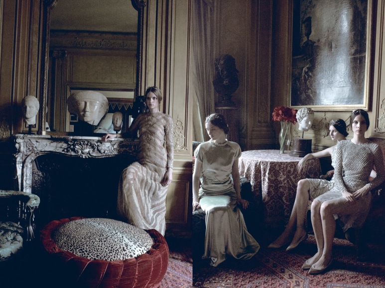 Deborah Turbeville, Models in Valentino, VOGUE Italia, 2011