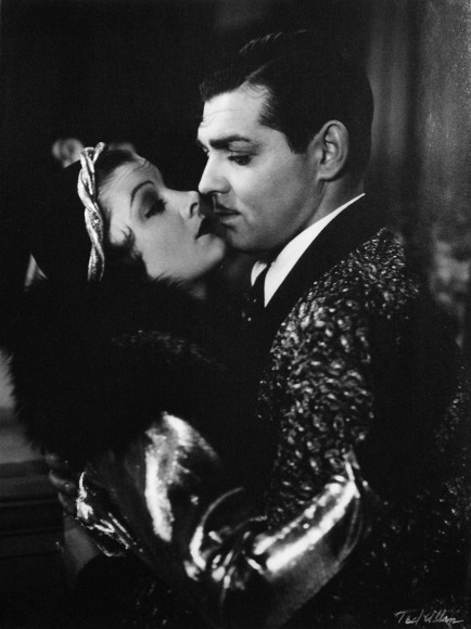 Ted Allen, Myrna Loy and Clark Gable, circa 1935
