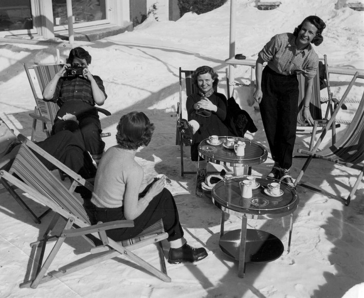 Herbert Matter, Ski Picnic, circa 1940