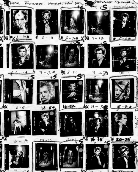 Stephanie Pfriender Stylander, Keith Richards, Master, British GQ, New York, 1993