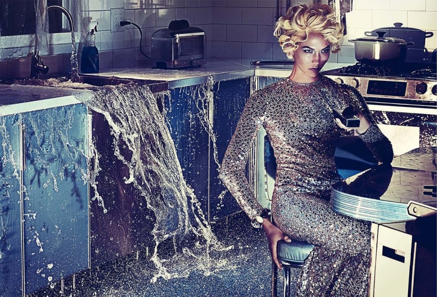 Steven Klein, Woman in Kitchen, 2011