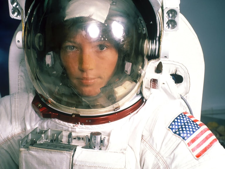 Harry Benson, Anna Fisher, Houston, Texas, 1982