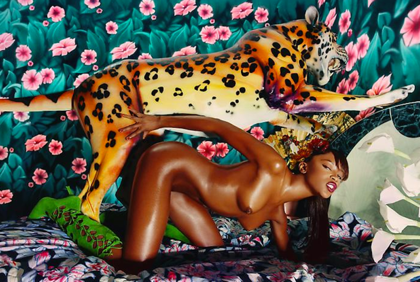 David LaChapelle, Naomi Campbell, Cat House, New York, 1999