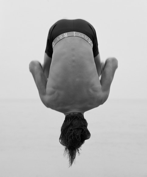 Herb Ritts, Backflip, Paradise Cove 1987