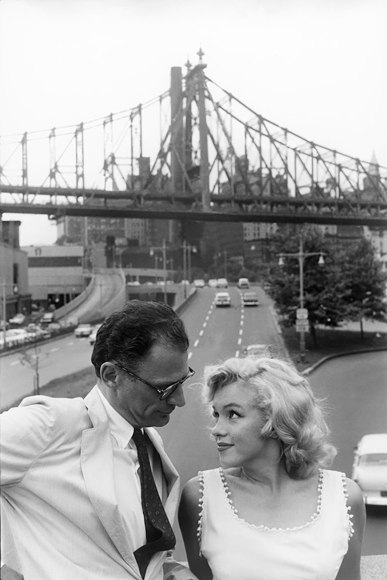 Sam Shaw, Arthur Miller and Marilyn Monroe, New York, 1957