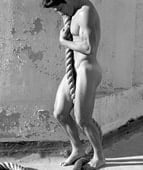 Herb Ritts, Tony With Rope, Los Angeles 1986