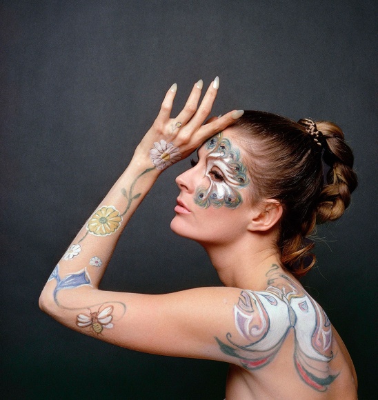 William Helburn, Angela Howard Body Art, 1968