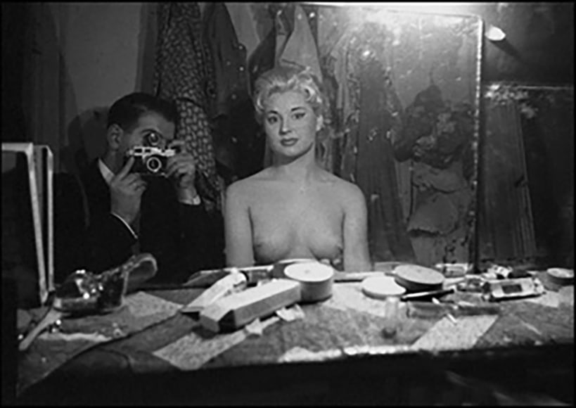 Frank Horvat, Le Sphynx C, Self Portrait, 1956