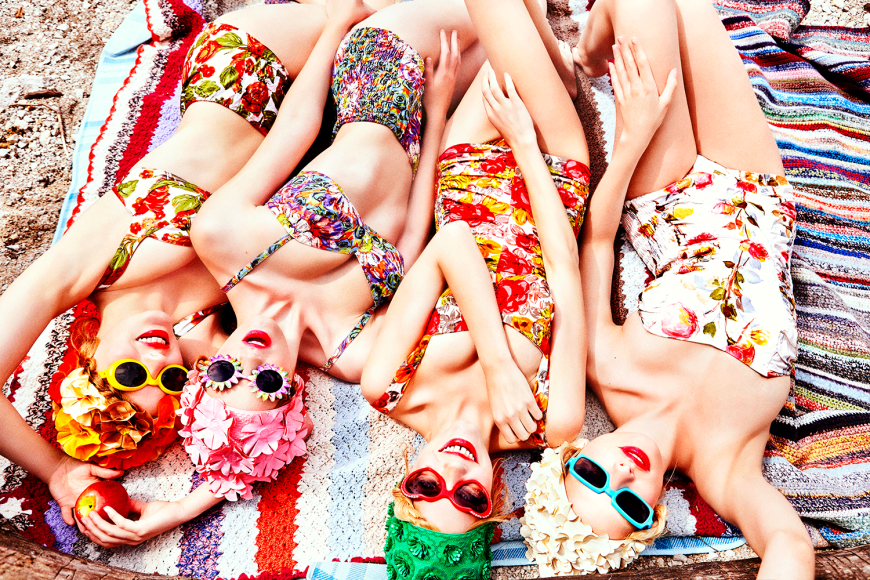 Ellen von Unwerth, Freshly Bloomed, Bavaria, 2015