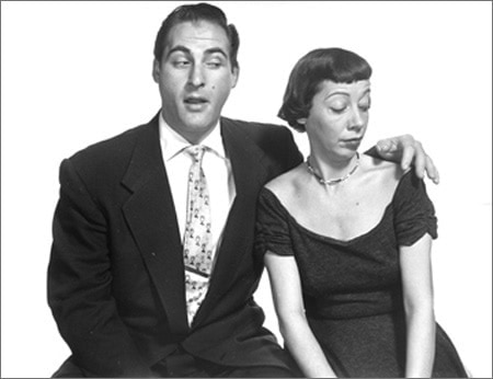 Philippe Halsman, Sid Caesar and Imogene Coca, 1951