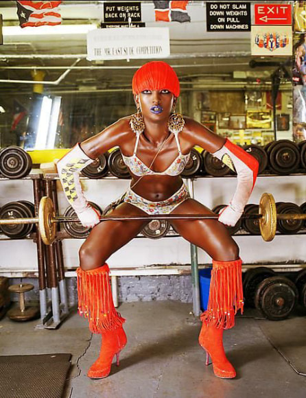 David LaChapelle, Orange Crush, 2003