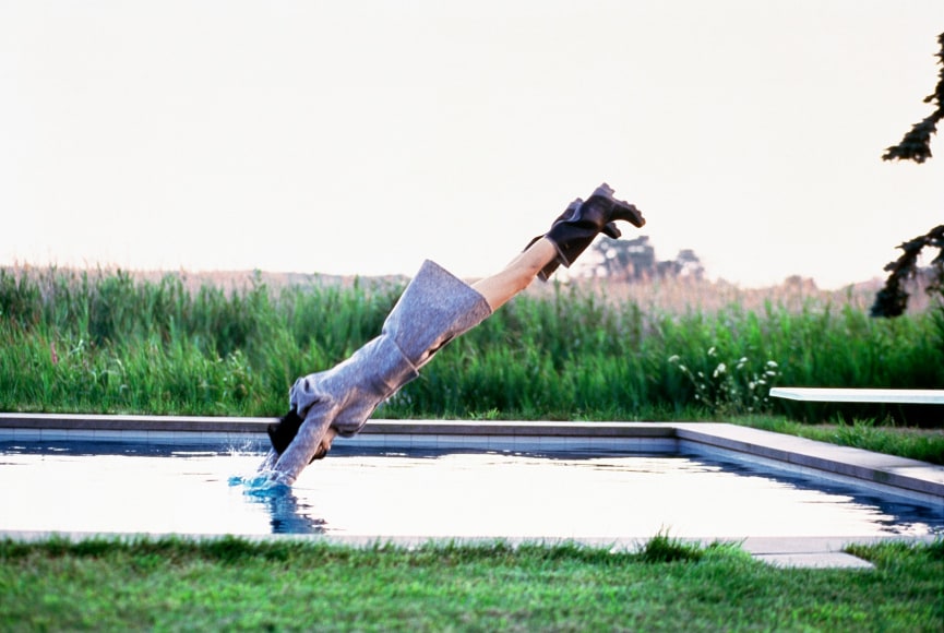 Arthur Elgort, Stella Diving, VOGUE, 1995