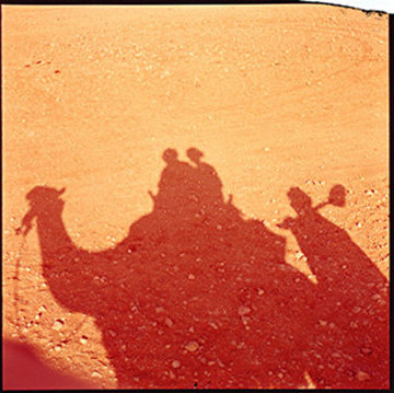 Bert Stern, Self-Portrait, Egypt, 1955